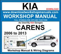 Kia Carens Service Repair Workshop Manual Download